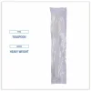 Boardwalk Heavyweight Wrapped Polypropylene Cutlery, Spoon, Plastic, White, 1,000/Carton