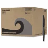 Boardwalk Heavyweight Wrapped Polypropylene Cutlery, Knife, Plastic, Black, 1,000/Carton