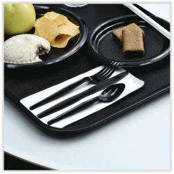 Boardwalk Heavyweight Wrapped Polypropylene Cutlery, Knife, Plastic, Black, 1,000/Carton