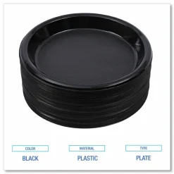 Boardwalk Hi-Impact Plastic Dinnerware, Plate, 10