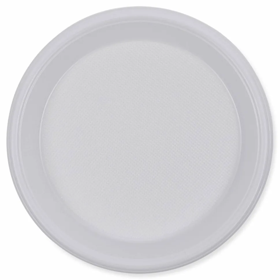 Boardwalk Hi-Impact Plastic Dinnerware, Plate, 10" dia, White, 500/Carton