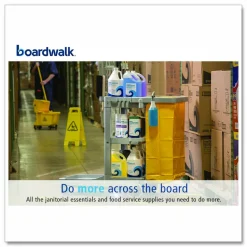 Boardwalk Hydrospun Wipers, Heavy Duty, 12 x 12, White, 475/Roll
