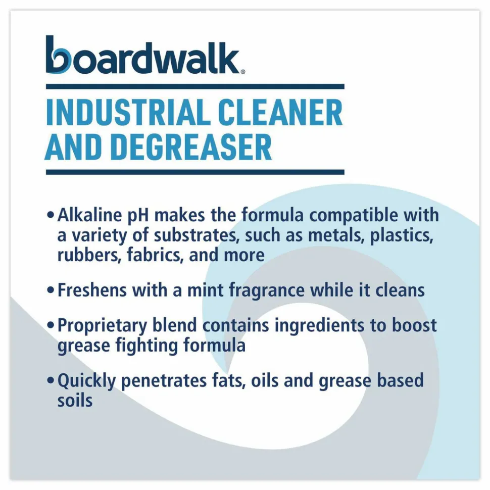 Boardwalk Industrial Cleaner and Degreaser, 32 oz Bottle, 12/Carton