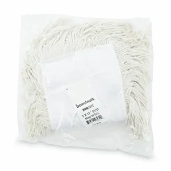 Boardwalk Industrial Dust Mop Head, Cotton, 12 x 5, White