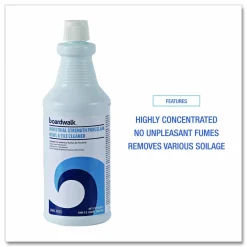 Boardwalk Industrial Strength RTU Porcelain Bowl and Tile Cleaner, 32 oz Bottle
