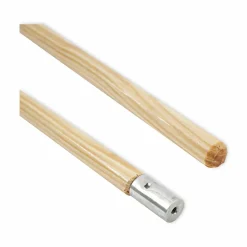 Boardwalk Lie-Flat Screw-In Mop Handle, 1.13" dia x 60", Natural