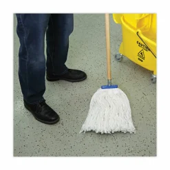 Boardwalk Lie-Flat Screw-In Mop Handle, 1.13