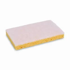 Boardwalk Light-Duty Scrubbing Sponge, Individually Wrapped, 3.6 x 6.1, 0.7