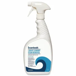 Boardwalk Liquid Laundry Stain Remover, Fresh and Clean Scent, 32 oz Bottle, 6/Carton