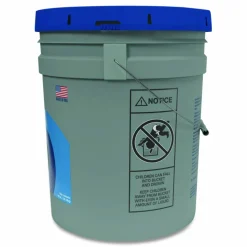 Boardwalk Low Suds Industrial Powder Laundry Detergent, Fresh Lemon Scent, 40lb Pail