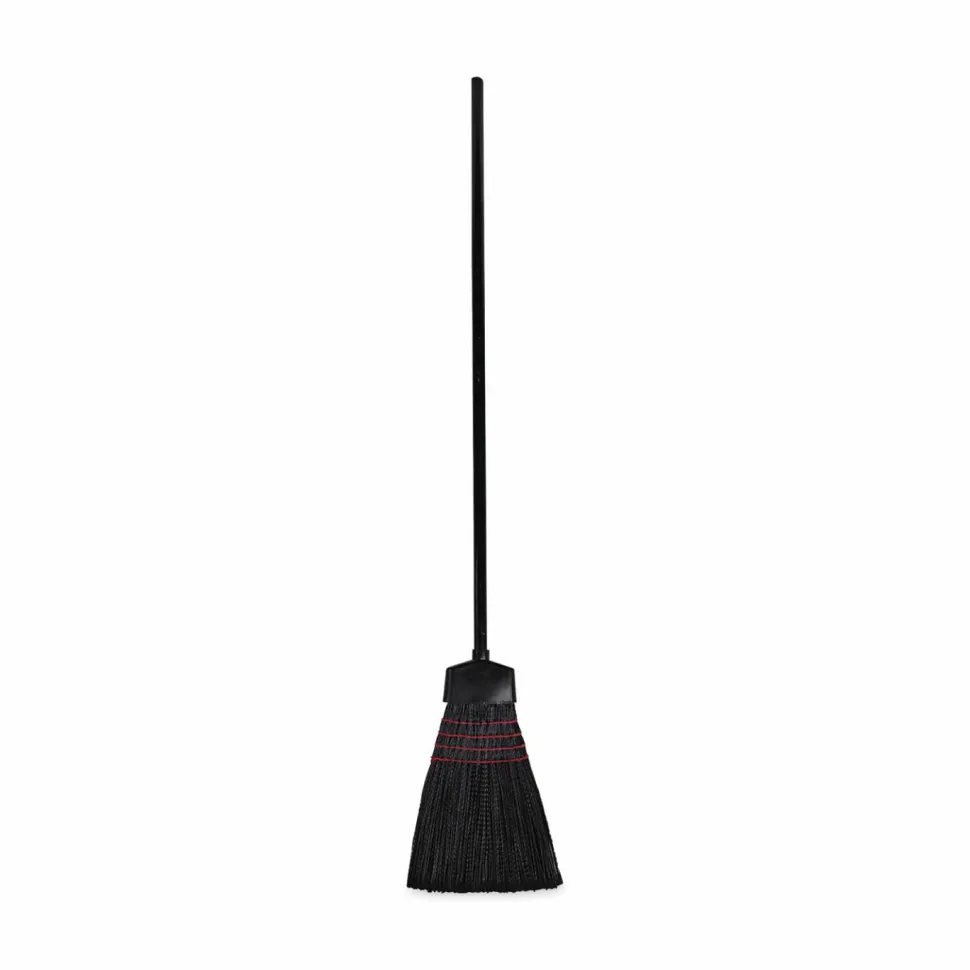 Boardwalk Maid Broom, Plastic Bristles, 54" Overall Length, Dozen