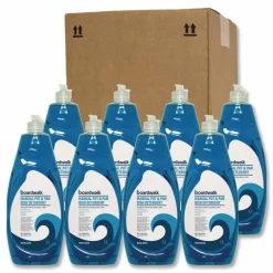 Boardwalk Manual Pot and Pan Dish Detergent, Fresh Breeze Scent, 38 oz Bottle, 8/Carton