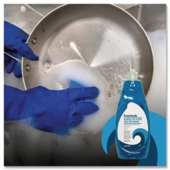 Boardwalk Manual Pot and Pan Dish Detergent, Fresh Breeze Scent, 38 oz Bottle, 8/Carton