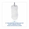 Boardwalk MicroFeather Washable Microfiber Duster, 23" Plastic Handle