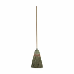 Boardwalk Mixed Fiber Maid Broom, Mixed Fiber Bristles, 55" Overall Length, Natural
