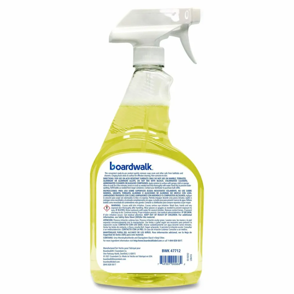 Boardwalk Natural All-Purpose Cleaner, Unscented, 32 oz Spray Bottle, 12/Carton