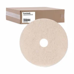 Boardwalk Natural Hog Hair Burnishing Floor Pads, 20