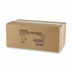 Boardwalk Non-Leaking Trigger Sprayer 300ES, 9.5" Tube, Fits 32 oz Bottles, White, 24/Carton