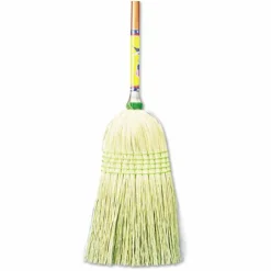 Boardwalk Parlor Broom, Corn Fiber Bristles, 55" Overall Length, Natural, 12/Carton