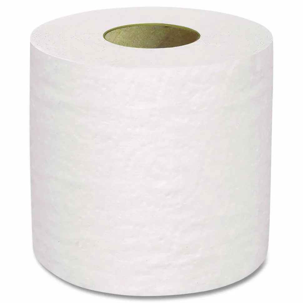 Boardwalk 2-Ply Toilet Tissue, Septic Safe, White, 125 ft Roll Length, 500 Sheets/Roll, 96 Rolls/Carton