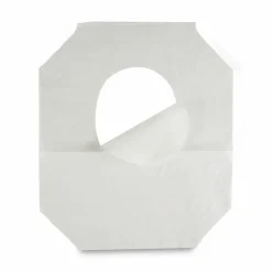 Boardwalk Premium Half-Fold Toilet Seat Covers, 14.17 x 16.73, White, 250/Sleeve, 20 Sleeves/Carton