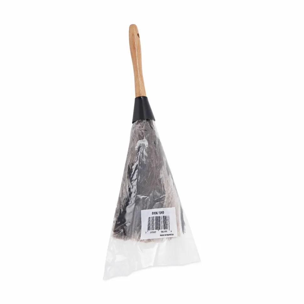 Boardwalk Professional Ostrich Feather Duster, 7" Wood Handle