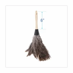 Boardwalk Professional Ostrich Feather Duster, 6" Wood Handle