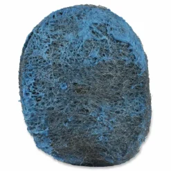 Boardwalk Steel Wool Soap Pads, 3 x 2.5, Blue, 15 Pads/Box, 12 Boxes/Carton