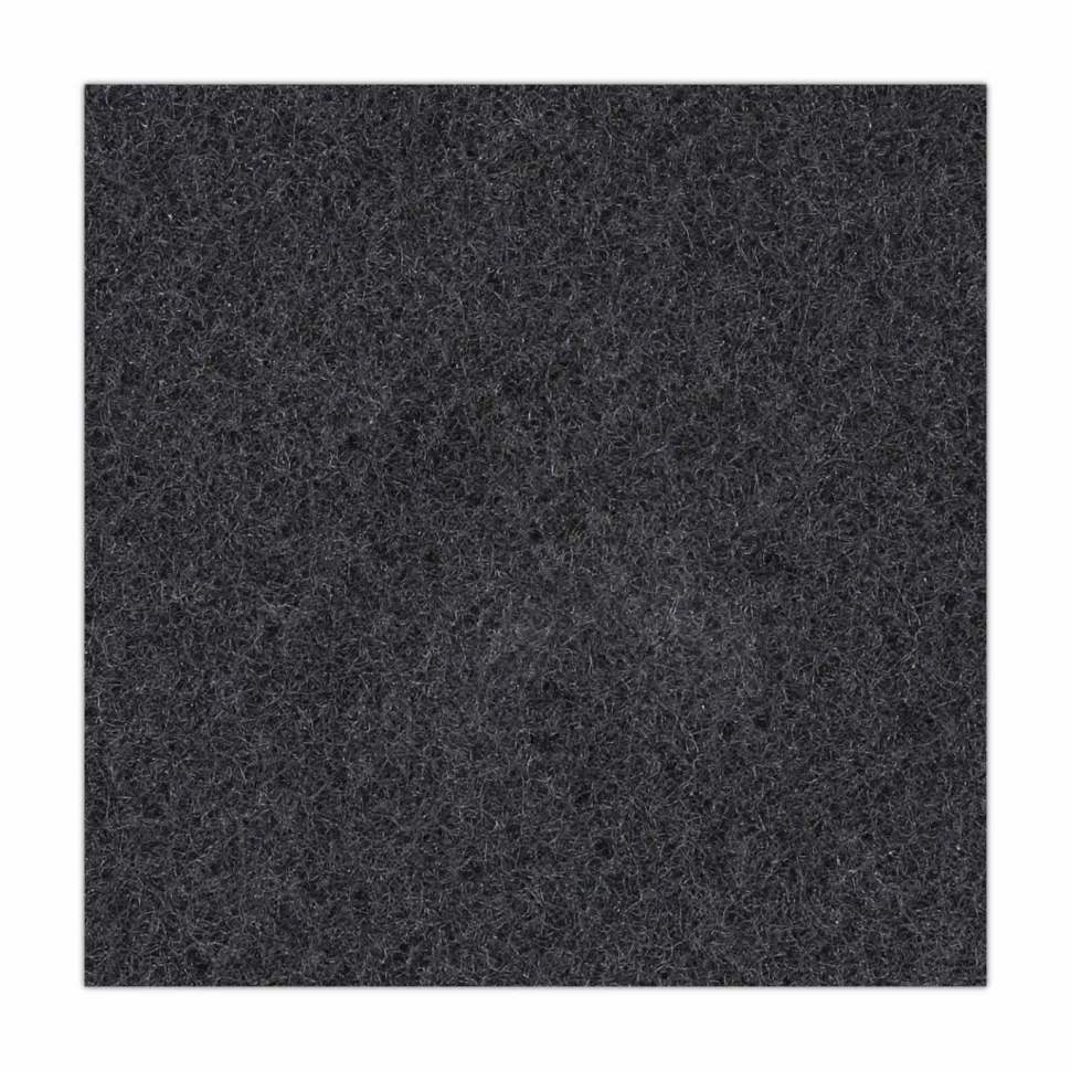 Boardwalk Stripping Floor Pads, 20" Diameter, Black, 5/Carton