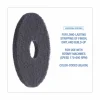 Boardwalk Stripping Floor Pads, 13" Diameter, Black, 5/Carton