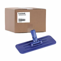 Boardwalk Swivel Pad Holder, Plastic, Blue, 4 x 9, 12/Carton