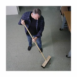 Boardwalk Tapered End Broom Handle, Lacquered Wood, 1.13
