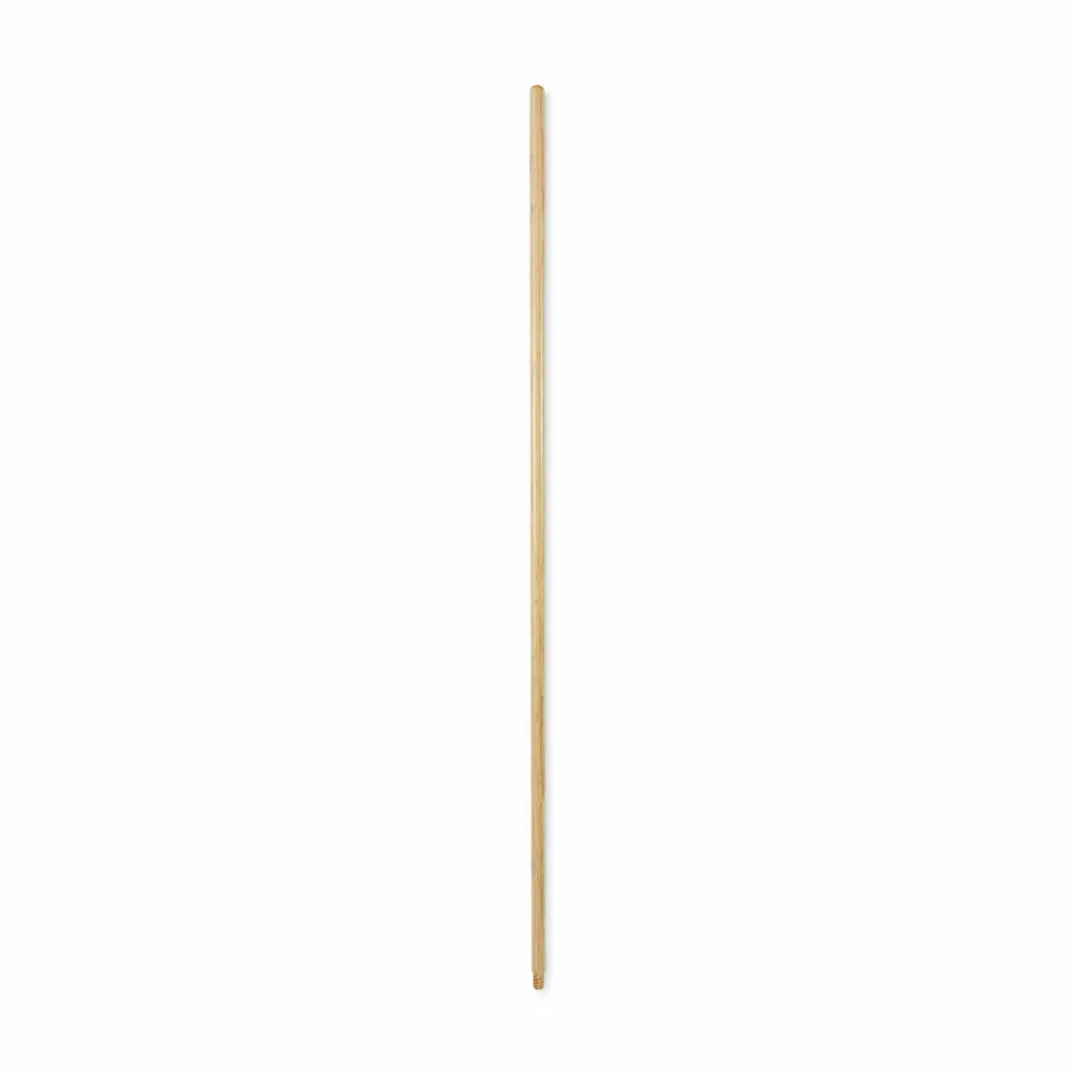 Boardwalk Threaded End Broom Handle, 0.94" dia x 54", Natural