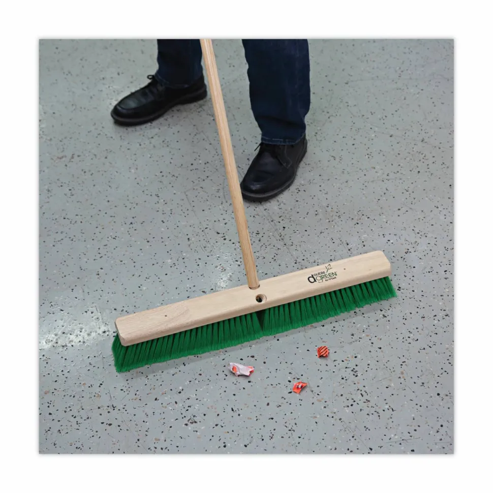 Boardwalk Threaded End Broom Handle, 0.94" dia x 60", Natural