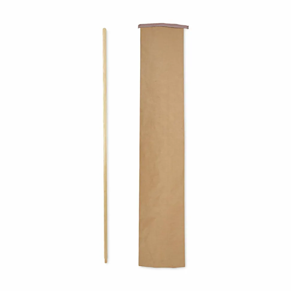Boardwalk Threaded End Broom Handle, 0.94" dia x 60", Natural