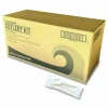 Boardwalk Three-Piece Cutlery Kit, Mediumweight, Fork/Knife/Spoon, 6.97", Plastic, White, 250/Carton