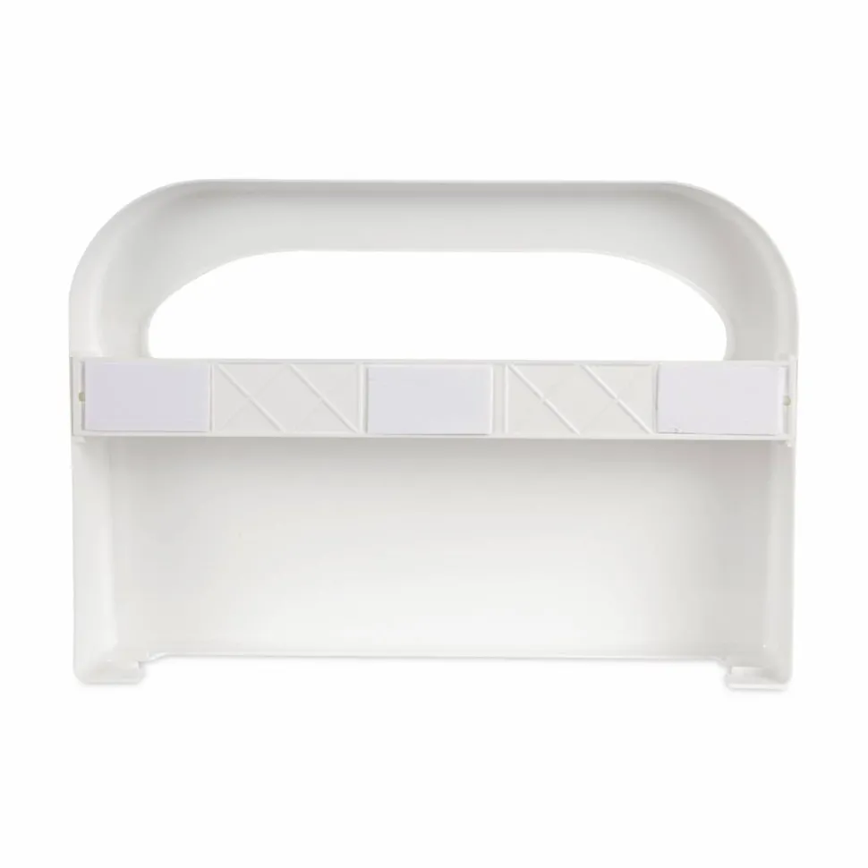 Boardwalk Toilet Seat Cover Dispenser, 16 x 3 x 11.5, White, 2/Box