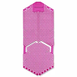 Boardwalk Vertical Urinal Screen, Spiced Apple Scent, Red, 5.22 oz, 6/Carton