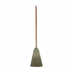 Boardwalk Warehouse Broom, Yucca Corn Fiber Bristles, 56" Overalll Length, Natural, 12/Carton