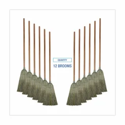 Boardwalk Warehouse Broom, Yucca Corn Fiber Bristles, 56