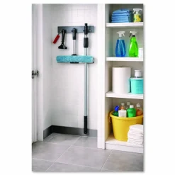 Boardwalk Window Cleaning Kit, 12" Wide Combo Washer/Squeegee, 8 ft Extension Pole, 4" Wide Scraper with 8" Handle