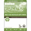 Boise ASPEN 50 Multi-Use Printer & Copy Paper, White, Letter (8.5" x 11"), 5000 Sheets Per Case, 20 Lb, 92 Brightness, 50% Recycled, FSC Certified