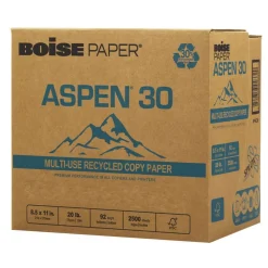 Boise ASPEN 30 SPLOX Paper, Speed-Loading Reamless Paper, Letter Size (8 1/2