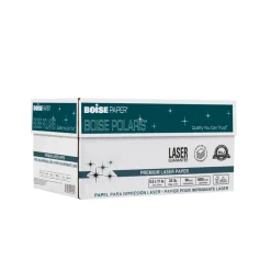 Boise POLARIS Premium Laser Paper, 8 Reams, White, Letter Size (8 1/2" x 11"), 500 Sheets Per Ream, FSC Certified, 24 Lb, 98 Brigtness