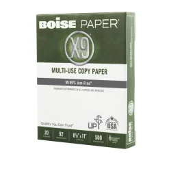 Boise X-9 Multi-Use Printer & Copy Paper, White, Letter (8.5
