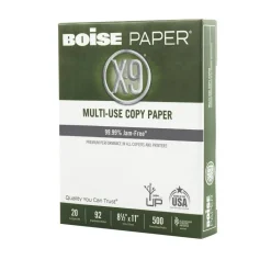 Boise X-9 Multi-Use Printer & Copy Paper, White, Letter (8.5