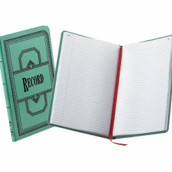 Boorum & Pease Canvas Account Book, Record, 16 Lb., 12 1/8