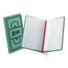 Boorum & Pease Canvas Account Book, Record, 16 Lb., 12 1/8" x 7 1/2", 300 Pages, Blue