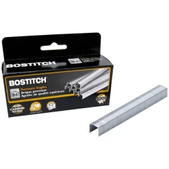 Bostitch B8 PowerCrown Premium Staples, 3/8" Size, Box Of 5,000