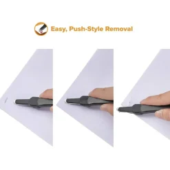 Bostitch Contemporary Push-Style Staple Remover, Black